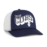 Men's '47 Navy Chicago Cubs Meander Foam Trucker Snapback Hat