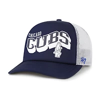 Casquette snapback Meander en mousse bleu marine Chicago Cubs pour homme, modèle 1947