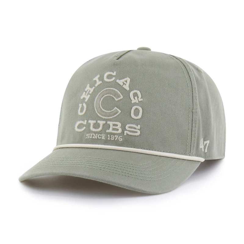 Casquette ajustable pour homme '47 Olive Chicago Cubs Canyon Ranchero Hitch
