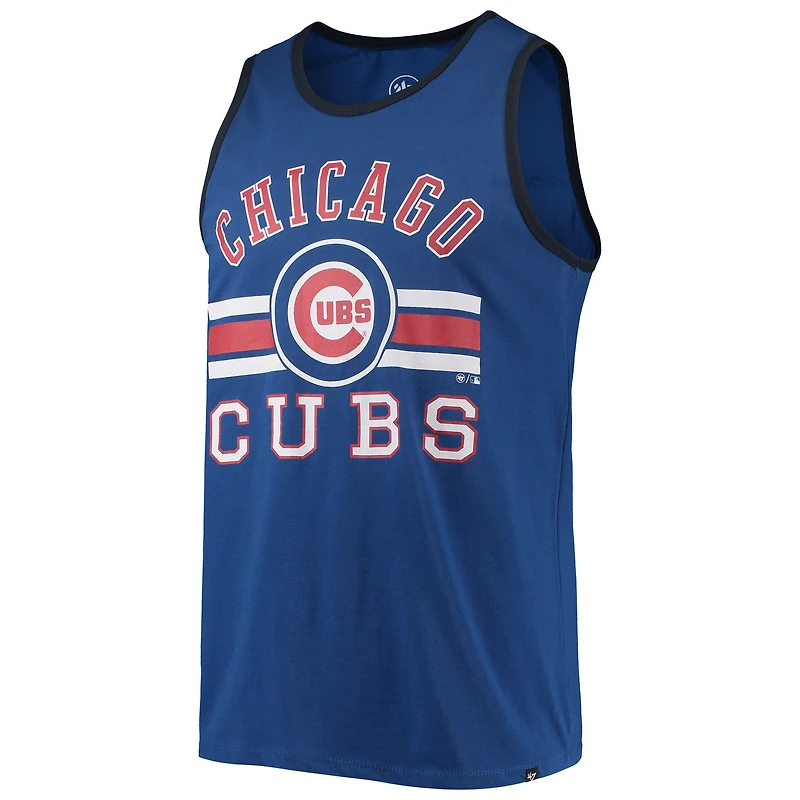 Men's '47 Royal Chicago Cubs Edge Super Rival Tank Top