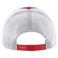Men's '47 Royal Chicago Cubs Gridiron Super Stripe Relaxed Trucker Hitch Adjustable Hat