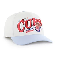 Men's '47 Stone/Light Blue Chicago Cubs Parlor Hitch Adjustable Hat