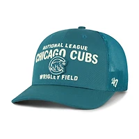Men's '47  Teal Chicago Cubs Contemporary Hitch Adjustable Trucker Hat