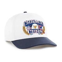 Men's '47 White/Navy Chicago Cubs Americana Eagle Hitch Adjustable Hat