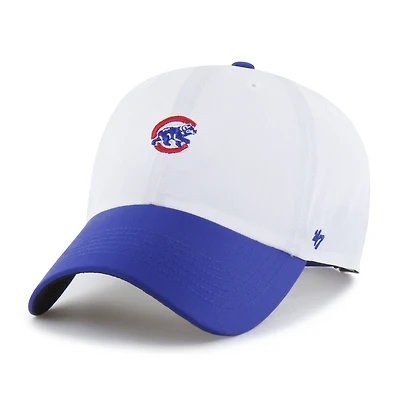 Casquette ajustable Chicago Cubs Vista Mini Clean Up brrr° blanche/bleue '47