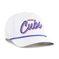 Casquette ajustable blanche « Brrr Fairway Hitch » des Chicago Cubs pour homme, modèle 1947