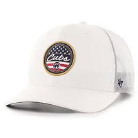 Casquette de camionneur ajustable blanche « 47 » pour homme, hommage aux Cubs de Chicago