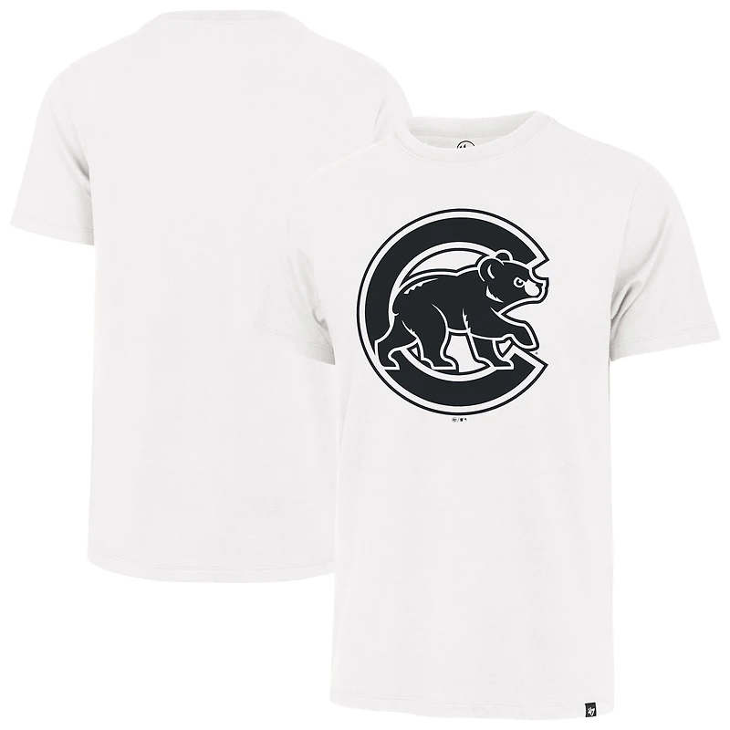 T-shirt Franklin blanc '47 pour homme, imprimé Chicago Cubs