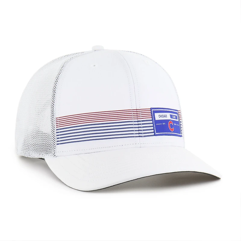 Men's '47  White Chicago Cubs Rangefinder brrr Trucker Adjustable Hat