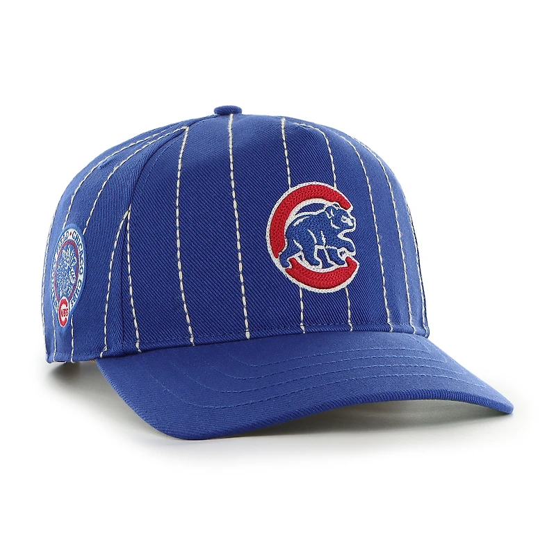 Men's '47 x Rawlings Royal Chicago Cubs Pinstripe Hitch Adjustable Hat
