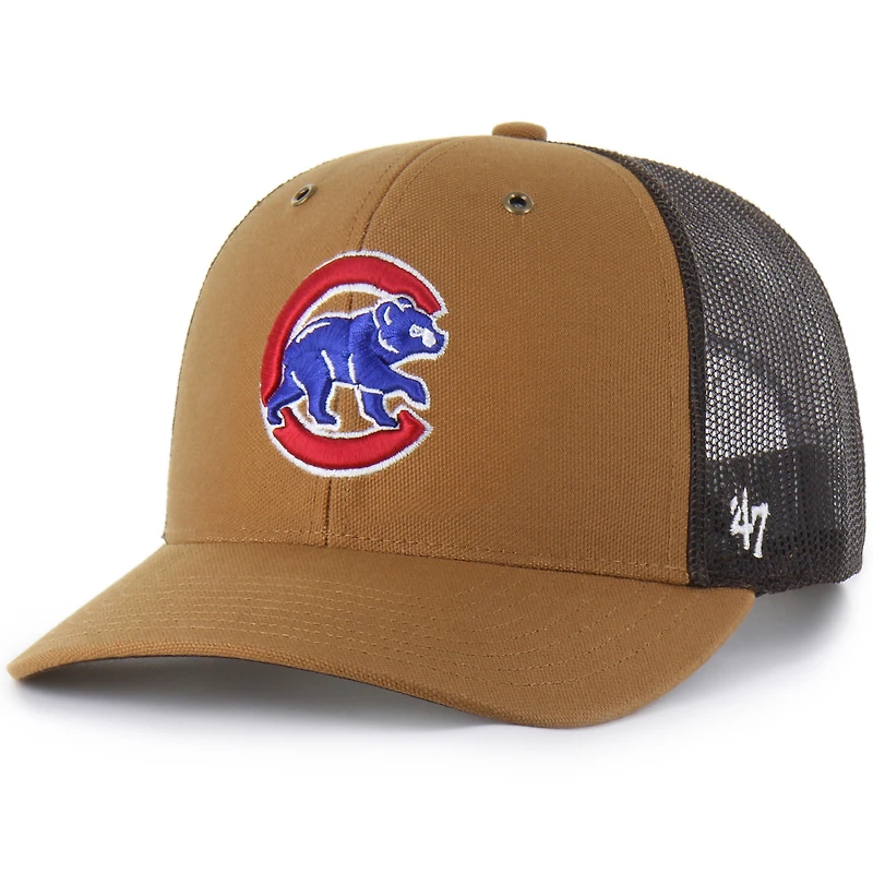 Casquette ajustable Carhartt x '47 Brown Chicago Cubs pour homme