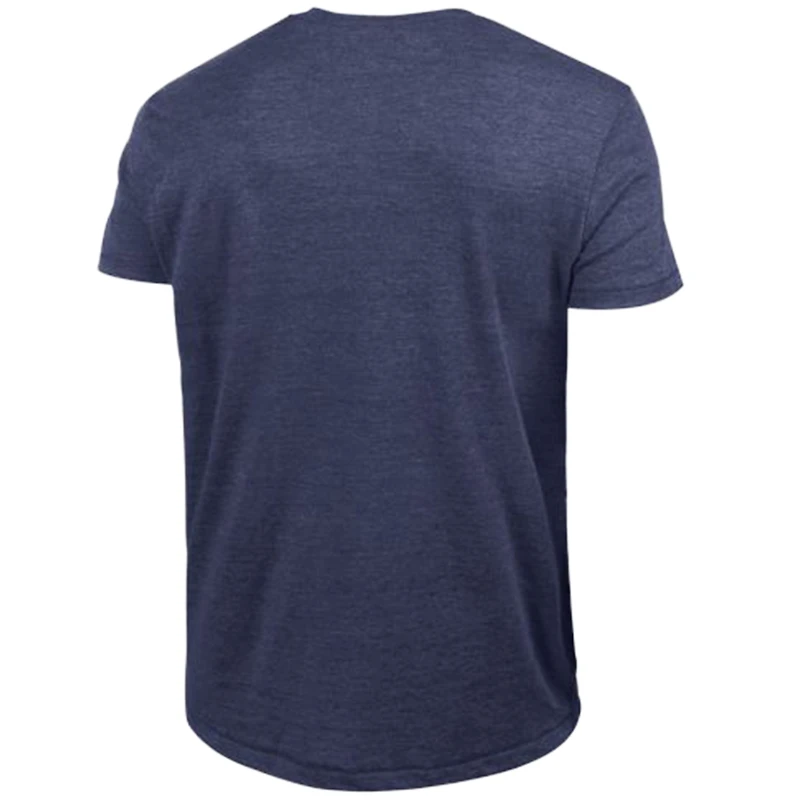 T-shirt homme Champion bleu marine Chicago Cubs avec logo Cooperstown en mélange de trois matières