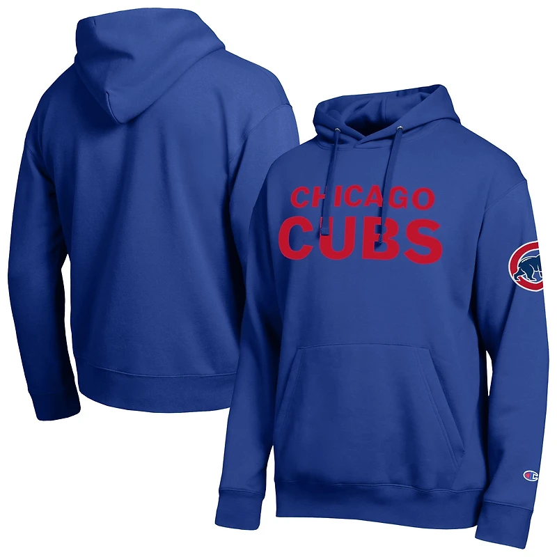 Sweat à capuche Champion Royal Chicago Cubs All Star pour homme