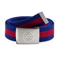Ceinture en tissu Chicago Cubs pour homme
