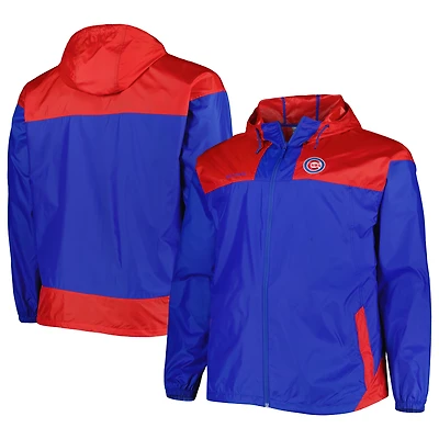 Columbia Royal Chicago Cubs Flash Forward Challenger Omni-Shade Coupe-vent entièrement zippé pour homme
