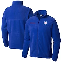 Columbia Royal Chicago Cubs Steens Mountain Veste entièrement zippée pour homme