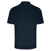 Men's Cutter & Buck Navy Chicago Cubs Big Tall Forge Eco Stretch Recycled Polo