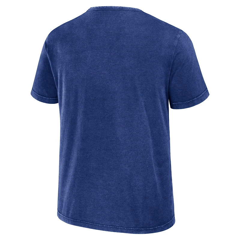 Men's Darius Rucker Collection by Fanatics Heather Royal Chicago Cubs Cooperstown Washed T-Shirt