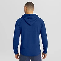 Men's Darius Rucker Collection by Fanatics  Royal Chicago Cubs Raglan Hooded Long Sleeve T-Shirt