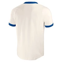 Men's Darius Rucker Collection by Fanatics White Chicago Cubs Henley Raglan T-Shirt