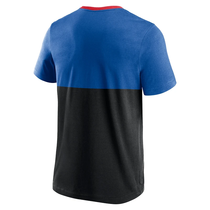 T-shirt noir Fanatics pour hommes des Cubs de Chicago réclament la victoire