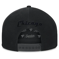 Casquette snapback Fanatics noire Chicago Cubs Horizon pour homme