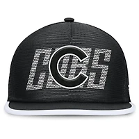 Men's Fanatics  Black Chicago Cubs Let's Glow Line Drive Snapback Hat