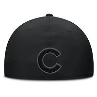 Men's Fanatics Black Chicago Cubs Overpower Flex Hat