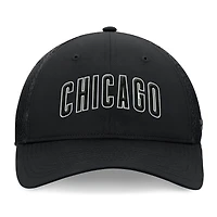 Men's Fanatics Black Chicago Cubs Spacer Mesh Flex Hat