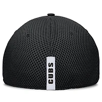 Men's Fanatics Black Chicago Cubs Spacer Mesh Flex Hat