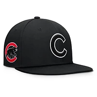 Men's Fanatics Black Chicago Cubs Walk-Off Bullpen Snapback Hat