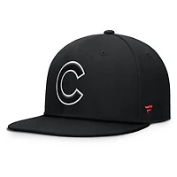 Men's Fanatics Black Chicago Cubs Walk-Off Bullpen Snapback Hat