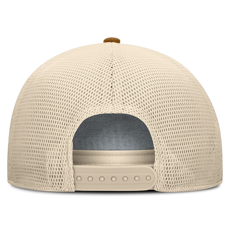 Casquette ajustable en forme de A pour homme Fanatics Brown des Chicago Cubs
