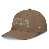 Casquette ajustable Fanatics marron Chicago Cubs Level Up Herth pour homme