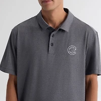 Men's Fanatics Charcoal Chicago Cubs Clutch Polo