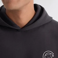 Sweat à capuche Fanatics pour homme, couleur anthracite, Chicago Cubs Clutch, mélange de trois matières.