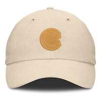 Casquette ajustable en cuir pour le front office des Chicago Cubs de la marque Fanatics pour hommes
