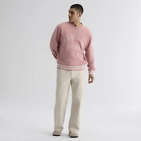 Men's Fanatics Faded Rose Chicago Cubs Iconic Terry Sweatshirt
