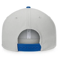 Men's Fanatics Gray/Royal Chicago Cubs Glory Days Two-Tone Snapback Hat