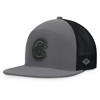 Casquette ajustable Fairweather pour hommes Fanatics gris des Chicago Cubs