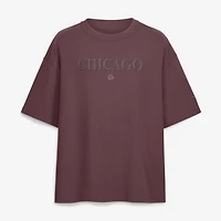 T-shirt Fanatics Elements bordeaux Chicago Cubs pour homme