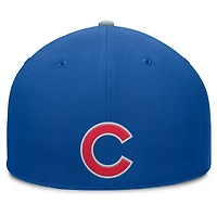 Men's Fanatics  Royal/Gray Chicago Cubs Yard Fitted Hat