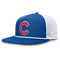 Casquette Snapback Fanatics Royal/White Chicago Cubs Clubhouse Change Up pour homme