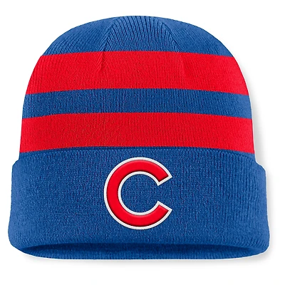 Men's Fanatics Royal Chicago Cubs Baseline Cuffed Knit Hat