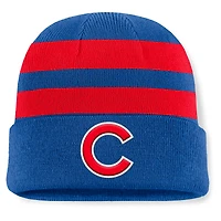 Men's Fanatics Royal Chicago Cubs Baseline Cuffed Knit Hat