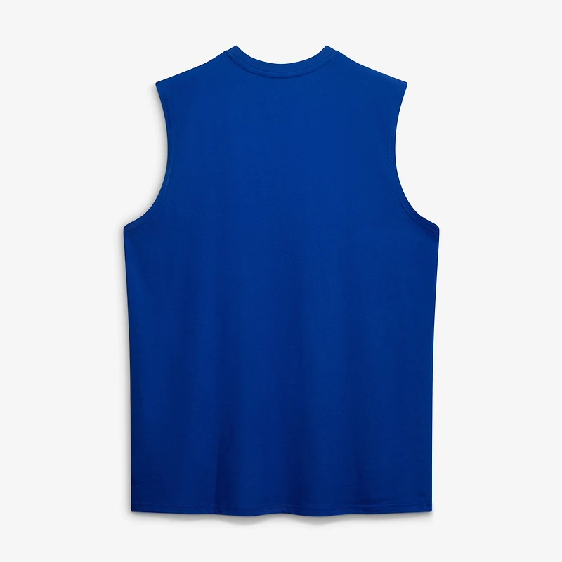 Men's Fanatics  Royal Chicago Cubs Big & Tall Heart Soul Muscle Tank Top