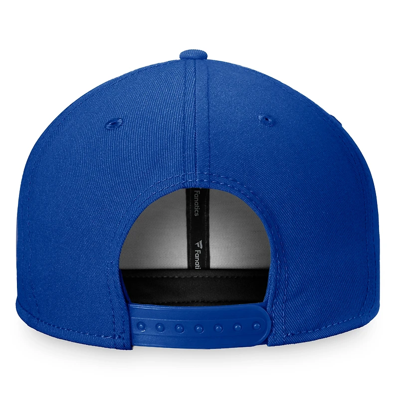 Men's Fanatics Royal Chicago Cubs Circle Script Snapback Hat