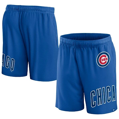 Men's Fanatics Royal Chicago Cubs Clincher - Shorts