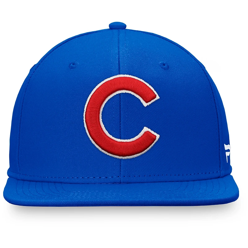 Men's Fanatics Royal Chicago Cubs Core Adjustable Snapback Hat