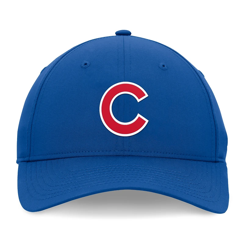 Men's Fanatics Royal Chicago Cubs Front Office Ripstop Unstructured Adjustable Hat